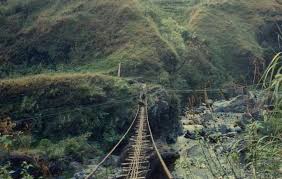 Hotsrpings mainit, bontoc, mountain province. Bontoc Mountain Province Philippines Scary Bridges Bridge Tourist Spots