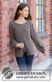 Browse 12,304 lace blazer stock photos and images available, or start a new search to explore more stock photos and images. Cinnamon Flower Jacket Drops 197 5 Free Knitting Patterns By Drops Design
