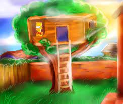 Bart simpson tree house of horror 2. Bart S Treehouse R Fanart