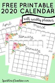 Now is the time to set your intentions, focus on this planner will change your life! 2020 Planner Printable