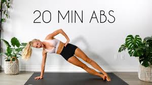 20 min total core ab workout at home