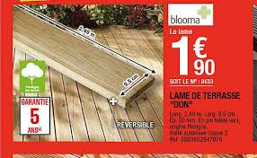 Maybe you would like to learn more about one of these? Offre Lame De Terrasse Don Chez Brico Depot