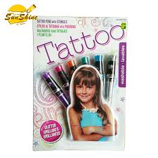 ✓ click to find the best 23 free fonts in the kids pen tattoo style. Tattoo Pens With Stencils Kids Glitter Tattoo Temporary Tattoos For Child Buy Temporary Tatoo Pen Kids Glitter Tattoo Tattoo Pen Product On Alibaba Com