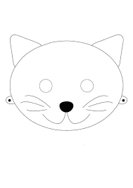 Masques prêts à imprimer pour le déguisement et le jeu des enfants. Cat Mask Coloring Pages 2 Free Coloring Sheets 2020