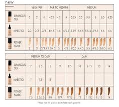 Luminous silk foundation este fondul de ten emblematic de la giorgio armani beauty ce oferă tenului luminozitate și un aspect neted, uniform, fără cusur. Giorgio Armani Power Fabric Foundation Color Match Chart Giorgio Armani Tono