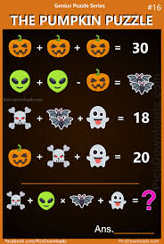 Difficulty popularity how many triangles are there in the diagram below ? The Pumpkin Puzzle Genius Puzzle Series 16 Viral Math Puzzles Picshood
