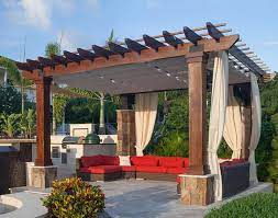 Easy to maintain and clean. Covered Pergola Designs For Best Shade Ideas Consumer Guide