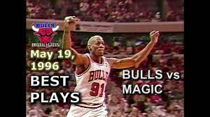 Bulls vs pistons 1996 michael jordan 53 points. May 19 1996 Bulls Vs Magic Game 1 Highlights Youtube