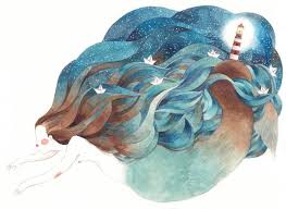 Quando L Immaginazione Incontra L Acqua E Le Stelle Le Illustrazioni Di Gemma Capdevila Raccontano Di Creature Mitiche Arte Su Tela Arte Grafica Stampe D Arte