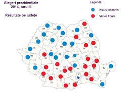 Reporterii nostri sunt deja in mijlocul evenimentelor. Rezultate Alegeri PrezidenÅ£iale 2014 Turul Ii Harta Votului Klaus Iohannis A Castigat Cu Peste 70 In Unele JudeÅ£e