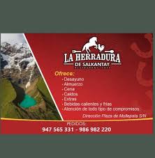 La Herradura Salkantay Restaurant.