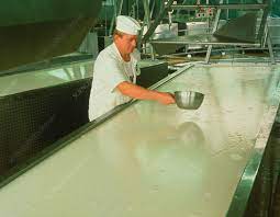 Man Adding Rennet To Milk In Order To Make Cheese Stock Image T930 0148 Science Photo Library
