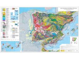 Cuadro canvas mapa del dinero billetes del mundo money hd lienzo tipo galeria montado en bastidor opcion de enmarcado. Novo Mapa Geologico De Portugal E Espanha Inclui Madeira E Acores Acoriano Oriental