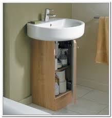 pedestal sink storage