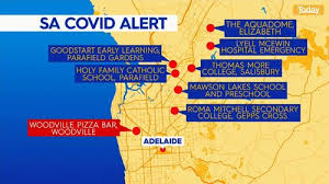 Last updated on 24 hours by publishing team. Coronavirus South Australia Update State Confirms Five New Coronavirus Cases And More Hotspots Including Adelaide Schools And Woodville Pizza Bar Alert