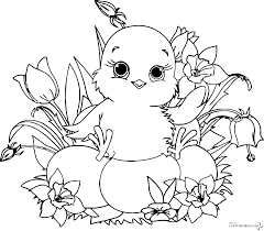 Dessin pâques a colorier 2021, télécharger ici. Coloriage Paques Les Beaux Dessins De Fetes A Imprimer Et Colorier Page 5