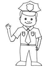 Polizist Ausmalbild Kostenlos 01 Wenn Du Mal Buch Kinder Aktivitaten Polizei Geburtstag