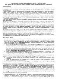 Commentaire De Texte Histoire Corrige Pdf Pdf Cours Exercices Examens