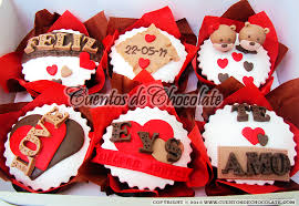 Cupcakes A Medida Rellenos Para Pastel Recetas Pasteles De Fondant Amor Cupcakes Cumpleanos Novio