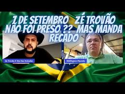 O bolsonarista bolsonarista marcos antônio pereira gomes, conhecido como zé trovão, que está foragido há cinco dias, anunciou em um vídeo . Obnzgcfh Acl9m