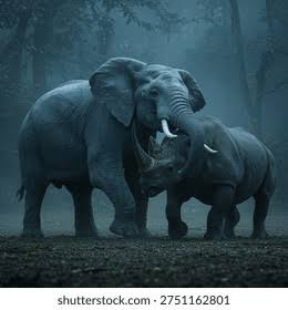 3,569 Elephant Battle Royalty-Free Images, Stock Photos & Pictures | Shutterstock