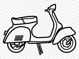 Check spelling or type a new query. Vespa Clipart Black And White Hd Png Download Vhv