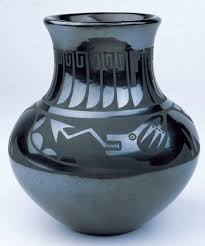 Maria Martinez Native Pottery American Indian Pottery Native American Pottery