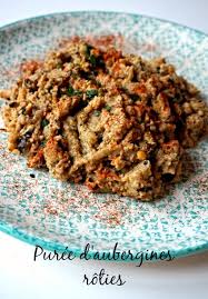Puree D Aubergine Rotie Puree Aubergine Recettes De Cuisine Recette Aubergine