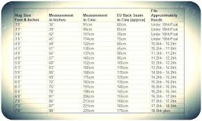 Horse Blanket Chart Zionak Org