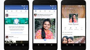 Open facebook app and tap on your profile picture to open the profile section. Facebook Introduces Profile Picture Protections To Stop People From Misusing Images The Verge
