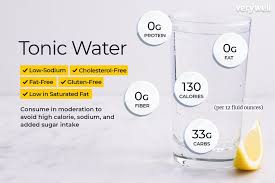 tonic water nutrition facts calories carbs and health