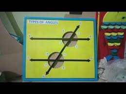 Types Of Angles Working Model Maths Geometry Youtube Angles Math Geometry Math Models Angles Math