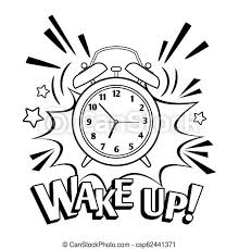 Download alarm clock cartoon images and photos. Cartoon Alarm Clock Isolated On White Black And White Wake Up Clock Vector Cartoon Alarm Clock Isolated On White Background Canstock