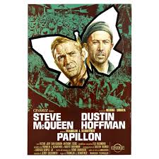 The combined talents of steve mcqueen, dustin hoffman, and the entire cast, director franklin j. Papillon From Left Steve Mcqueen Dustin Hoffman Italian Poster Art 1973 Movie Poster Masterprint 11 X 17 Walmart Com Walmart Com