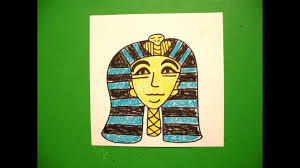 How to draw a pharaoh. Let S Draw An Egyptian Pharaoh Youtube