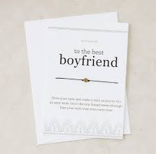 Having a planned date to see your boyfriend next will making saying goodbye each time a little bit easier and keep you looking forward to the next time you i think this diy photo box would be so cute to make for your boyfriend! Amazon Com Best Boyfriend Wish Bracelet Anniversary Greeting Card Gift For Couple Handmade