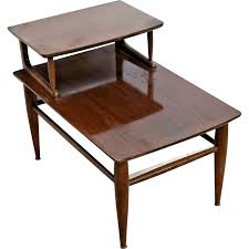 Vintage Danish Modern Mid Century Top Step End Table By Mersman Origina Vintage Mid Century Modern Furniture Vintage Danish Modern Mid Century Danish Furniture