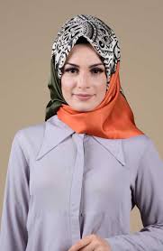 Sefamerve Desenli Tafta Esarp Modelleri Moda Tesettur Giyim Esarp Moda Model