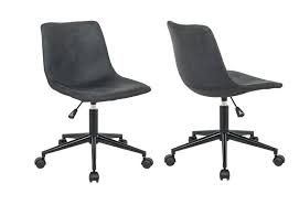 Faux leather armless chair chairs. Grey Office Chair With Padded Pu Leather Armless Chair Faux Leather Office Chair Walmart Canada