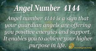Angel Number 4144 Meaning The Power Of Positivity Sunsigns Org