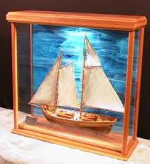 Trumpeter showcase for 1/700 black base ships. Custom Ship Model Cases Custom Display Cases Casegoods And More
