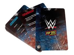 For over 66 years world wrestling entertainment, better known as the . Wwe Pop Quiz Trivia Deck Book By Eric Gargiulo Official Publisher Page Simon Schuster
