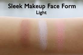 sleek makeup face form light review and