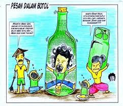 Normal, sebagai orang, ya pasti ada takut, nggak ada 3) tidak gelisah contoh: Gambar Kata Kata Frustasi Mabuk Cikimm Com