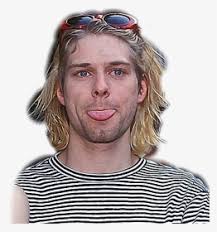 Kurtcobain Nirvana Kurt Cobain Stickers Png Transparent Png Kindpng