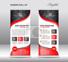 96 fliege fliege geschenkknoten transparenter hintergrund png bildmaterial file size: Roll Up Banner Stand Template Banner Vorlage Anzeige Fliege Fototapete Fototapeten Werbung Ausstellung Stehen Myloview De