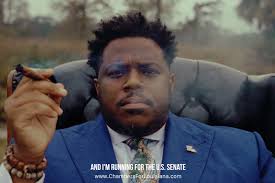 Gary Chambers Smokes Blunt in First Louisiana Senate Campaign Ad