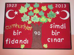Okullarda 29 ekim cumhuriyet bayramı için pek çok etkinlik yapılıyor. 29 Ekim Pano Ornekleri En Guzel Cumhuriyet Bayrami Pano Ornekleri