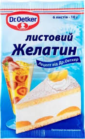 Zhelatin Harchovij Listovij 10 G Dr Oetker 4000521012397 Baked Pineapple Food Pineapple Cheesecake