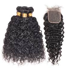 Please help yourself to select your favorite human hair weave, frontal wigs, closure wigs from supernova and follow us on social networks to receive our timely discount sales events. Brazilian Water Wave Hair Weave 4 Bundles With Lace Closure Deals Ms Aloe Hair